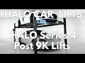 Halo CAR LIFTS HALO SERIES 4 POST 9 000LB CAPACITY CAR LIFT HOIST