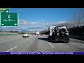 Eastbound Interstate 84 in Boise Idaho