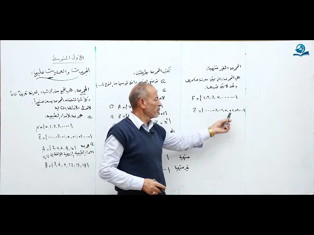 ⁣مادة الرياضيات للصف الأول المتوسط : المجموعات و العمليات عليها
