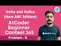 D - Iroha and Haiku New ABC Edition