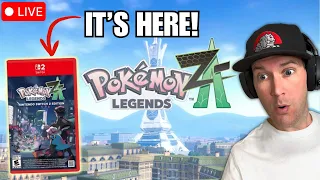 Pokemon Legends Z-A is Finally Here 🔥Tiger Playing Live!