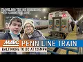 America s FASTEST Commuter Rail Riding the MARC Penn Line from Baltimore to Washington DC