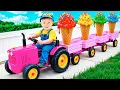 Download Lagu Ice Cream Truck Story + More with Roma and Oliver