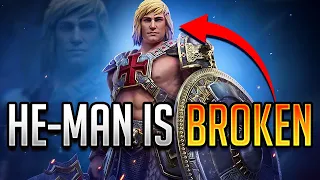 THIS HE-MAN BUILD IS INSANE HE ONE SHOTS STUFF FOR FUN Raid Shadow Legends