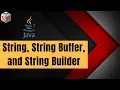 String String Buffer String Builder in Java Tutorial