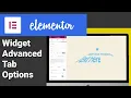Elementor Advanced Widget Tab In Full Beginners Tutorial 2023