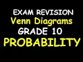 PROBABILITY-GRADE 10-Venn Diagrams Exam Revision