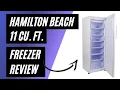 Hamilton Beach 11 cu ft Upright Freezer Review Perfect Garage Storage Solution