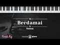 Berdamai - Raisa (KARAOKE PIANO - FEMALE KEY)