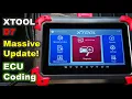ECU Coding update comes to XTOOL D7 Testing ECU coding on Mercedes Benz