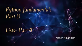 python Lists Part 4 Looping through members of a list