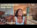 WEEKLY VLOG new chapter move in with me unboxing furniture painting