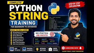 Python String Indexing Slicing Easy Explanation with Examples