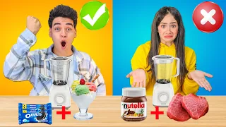 تحدي لا تختار الطبق الخطأ اسوأ حظ 