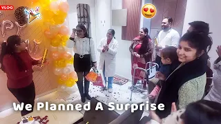 rupali planned a surprise party for her friend 