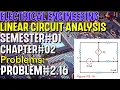 Linear Circuit Analysis Chapter Problem 16 Basic Engineering Circuit Analysis