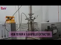 How to run a 1lb Apollo extractor