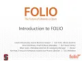 Introduction to FOLIO Training