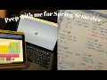 College Vlog Spring Semester Session A ASU Online Prep with me
