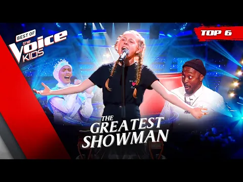 Download MP3 The GREATEST SHOWMAN performances in The Voice Kids! 🤩 | Top 6