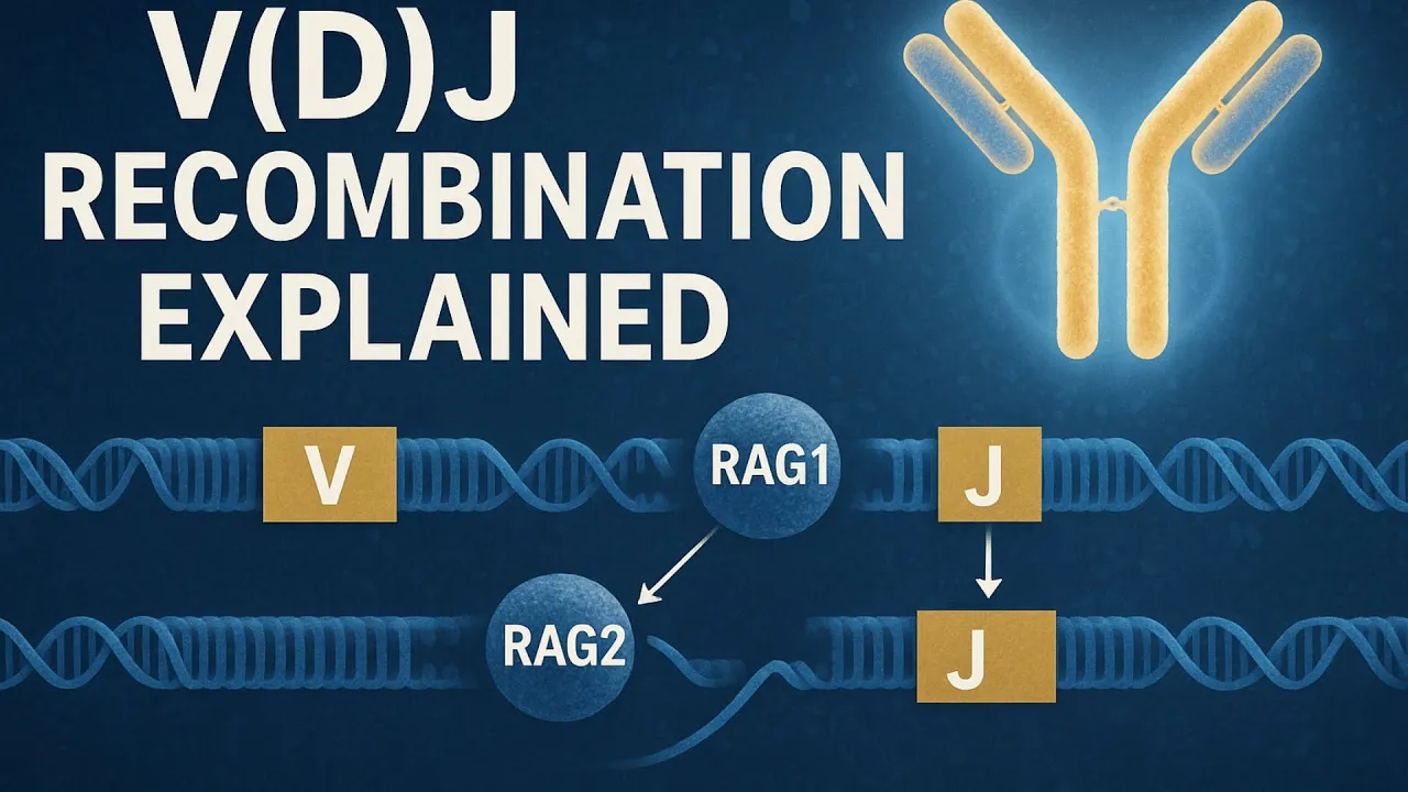 How Our Body Creates Millions of Antibodies! | V(D)J Recombination Made Easy | CSIR NET Life Science