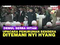 Download Lagu Momen Demul Serba Hitam di Upacara Penurunan Bendera, Cium Sang Saka Merah Putih
