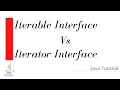 Iterable vs Iterator interface in Java Java Beginners Tutorial