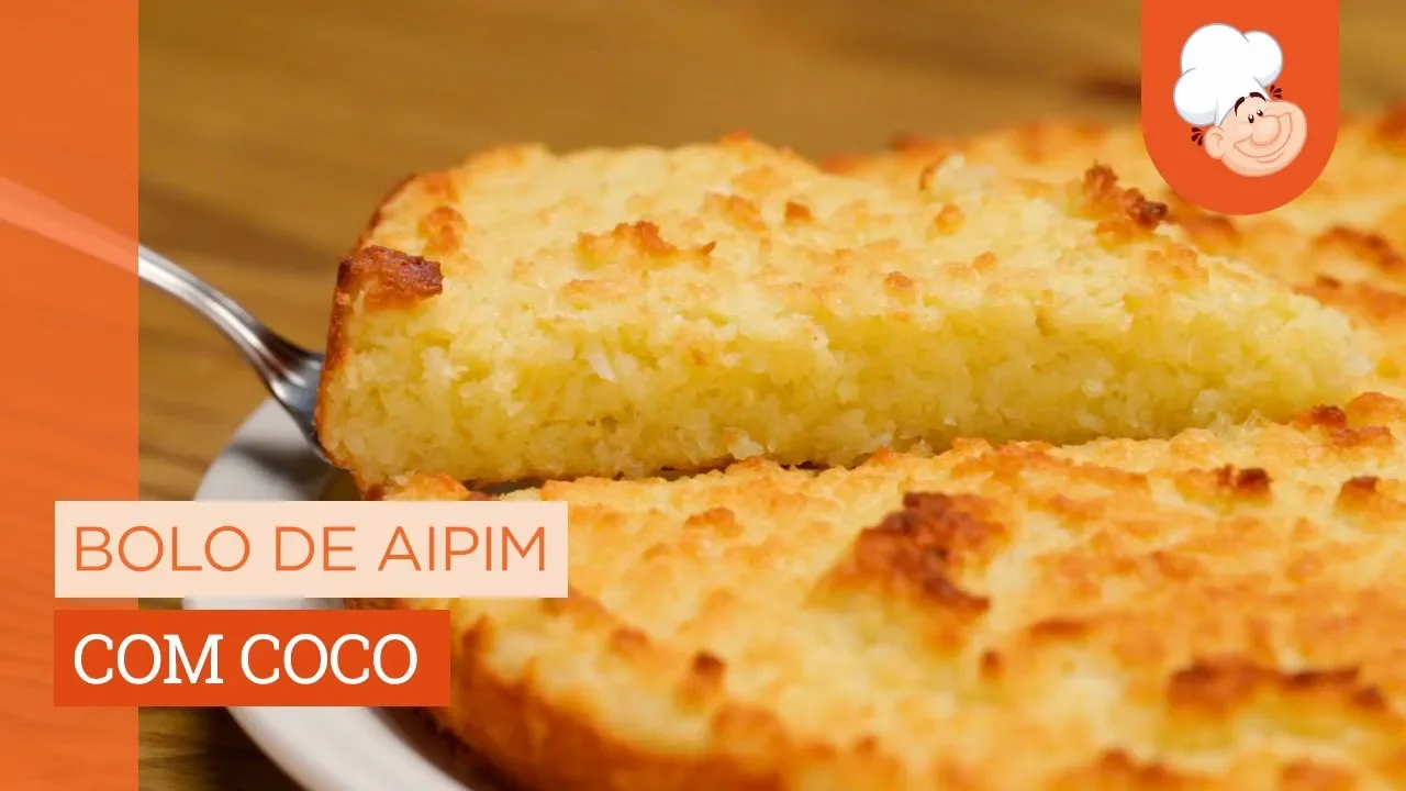 A PRENDA A FAZER Bolo de aipim com coco fácil de fazer..... .ingredientes 2 kilos de aipim ralado 3 . 