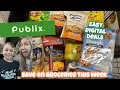 PUBLIX HAUL - SAVE ON GROCERIES I GOT ALL OF THIS FOR 2
