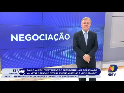 Paulo Alceu:“Certamente o presidente Jair Bolsonaro vai vetar o fundo eleitoral”