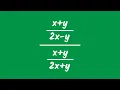 3 Easy Complex Fractions To Simplify