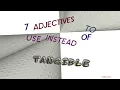 tangible - 8 adjectives similar to tangible sentence examples