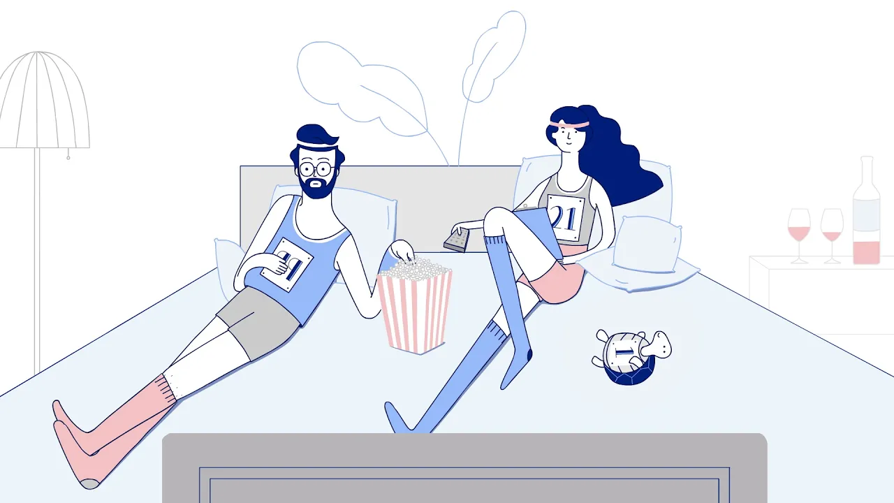 Casper Mattress Short typography video sample