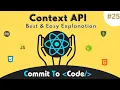 Context API in ReactJs Best Easy Explanation in Hindi 25 ReactJs Simplified by Commit To Code