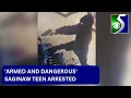 Armed and dangerous Saginaw teen arrested