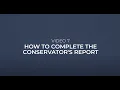 New Mexico Judiciary 07 How to Complete the Conservator s Report