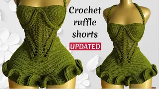 Crochet ruffle shorts (UPDATED)