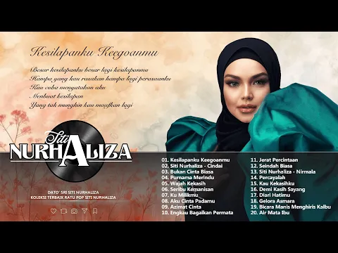 Download MP3 Kesilapanku Keegoanmu, Cindai 💦 Lagu Lama Siti Nurhaliza 💦 Full Album Siti Nurhaliza Terbaik
