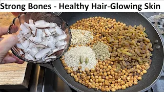 For Strong Bones, Rich in Calcium, Iron & Protein, Homemade Healthy Recipe