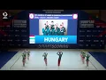Lagu Hungary - 2025 Aerobics European Champions, U15 Aerobic Dance