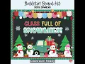 Snowman Bulletin Board Snowmies Classroom Decor