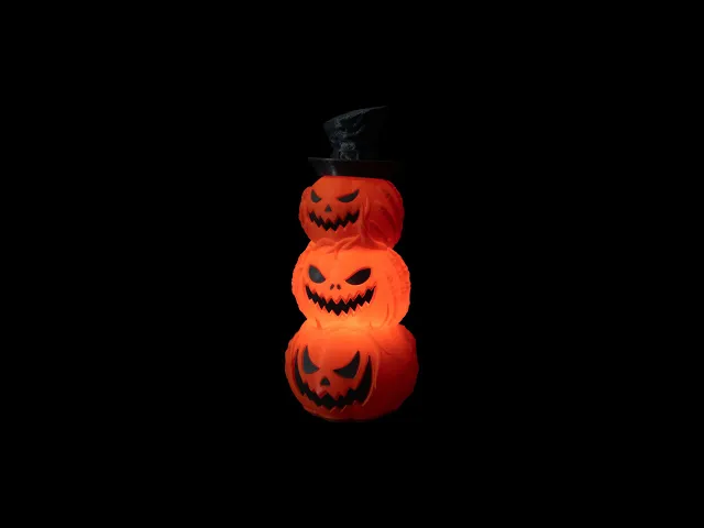 3 Stack Jack o'Lantern Lighting video thumbnail