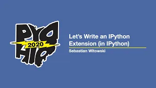 Let s Write an IPython Extension in IPython - Sebastian Witowski
