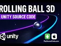 Rolling Ball 3D - Unity Source Code Curve Track Full Project at Playsourcecode com