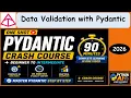 Learn Pydantic in ONE SHOT Python Data Validation Crash Course in Hindi 2026