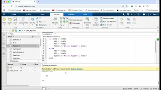 Matlab Functions Multiple Input Parameters and Multiple Return Values