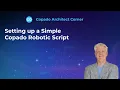Setting up a simple Copado Robotic Script