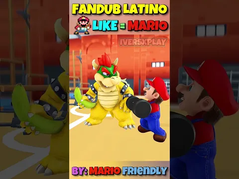 🍄MARIO Y BOWSER están en el GYM💪 #mario #fandub #funnyshorts #supermario #shorts