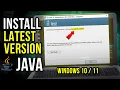 How to Install Latest Version of Java in Windows Setup JAVA - HOME JDK Installation 2025
