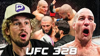 sugas ufc 328 reaction sean strickland vs khamzat chimaev